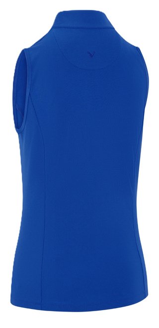 Callaway Rib Play Sleeveless polo de mujer, blue tattoo