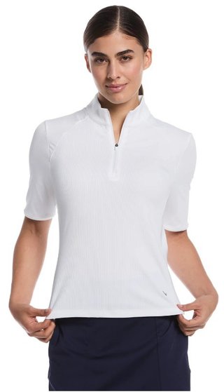 Callaway Rib Play polo de mujer, brilliant white