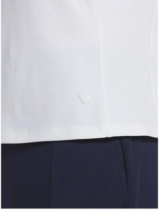 Callaway Rib Play polo de mujer, brilliant white