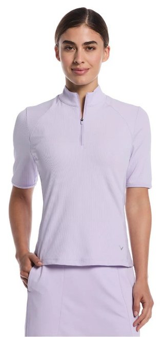Callaway Rib Play polo de mujer, lila pastel