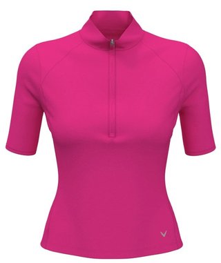 Callaway Rib Play polo de mujer, fucsia púrpura