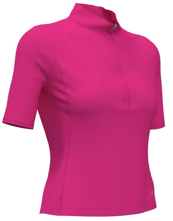 Callaway Rib Play polo de mujer, fucsia púrpura