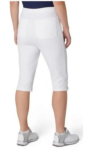 Callaway Hybrid Pull On Bermuda pantalones cortos de mujer, brilliant white