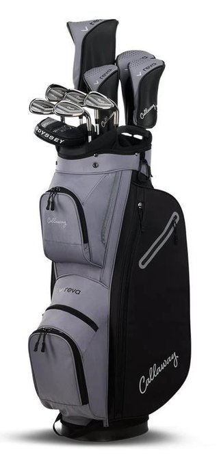 Callaway Reva 11PC Black set de golf para mujer 2026 (grafito), diestras + bolsa de carro