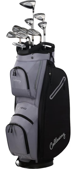 Callaway Reva 11PC Black set de golf para mujer 2026 (grafito), diestras + bolsa de carro