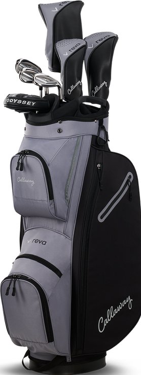 Callaway Reva 8PC Black set de golf para mujer, grafit