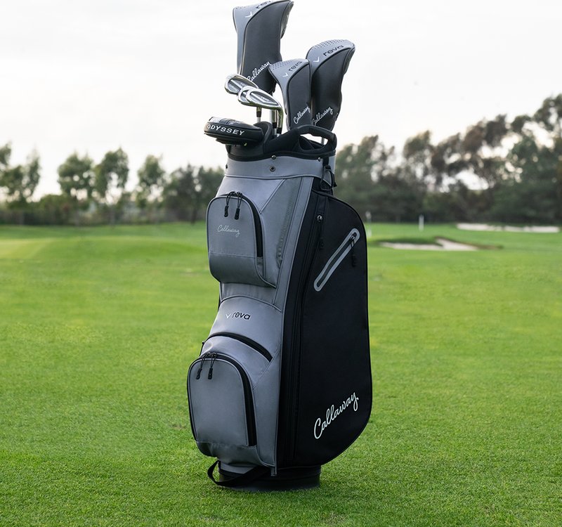 Callaway Reva 8PC Black set de golf para mujer, grafit