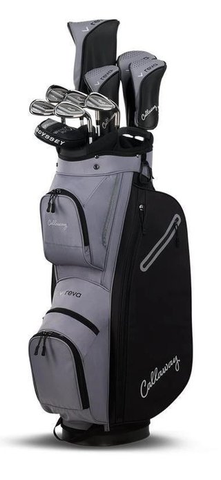 Callaway Reva 11PC Black set de golf para mujer 2026 (grafito), diestras + bolsa de carro