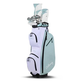 Callaway Reva 26 11PC Peach/Surf set de golf para mujer (grafito), diestras + bolsa de carro