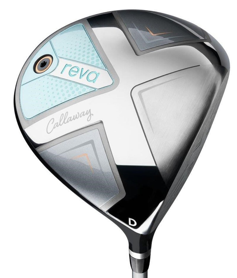 Callaway Reva 26 11PC Peach/Surf set de golf para mujer (grafito), diestras + bolsa de carro