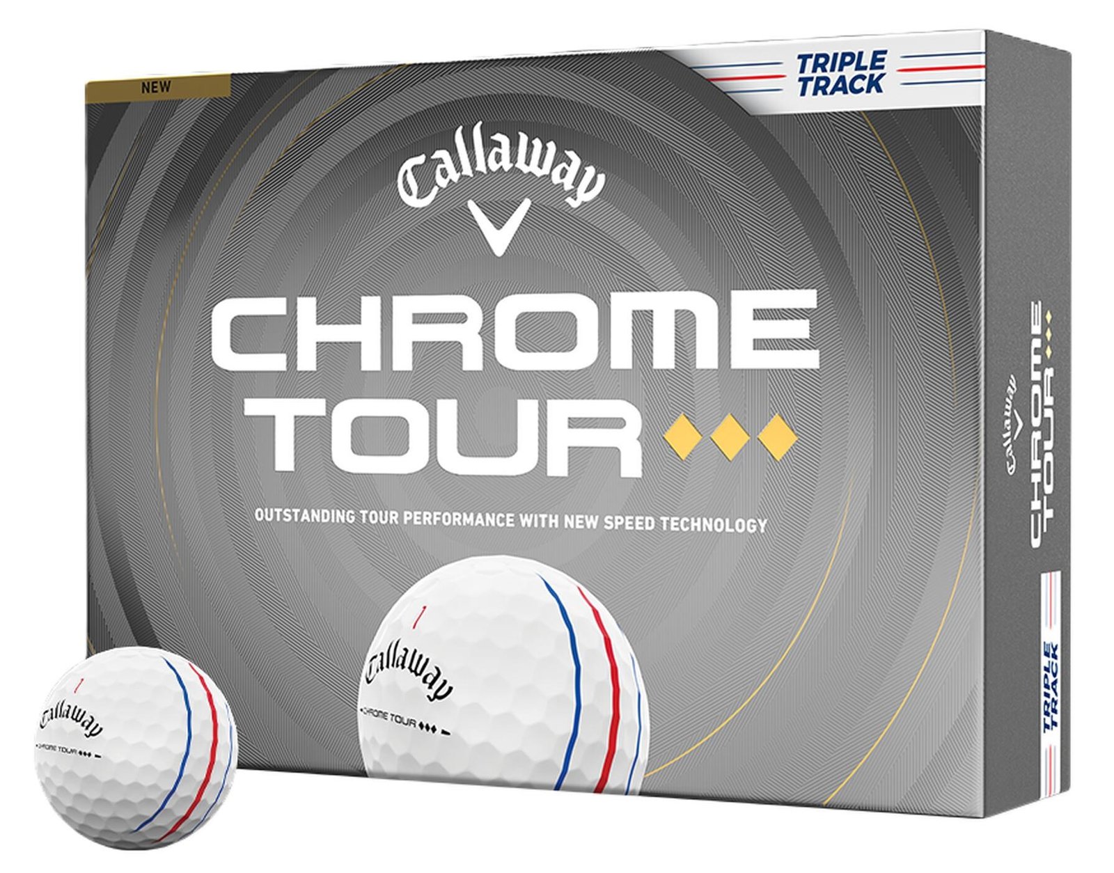 Callaway Chrome Tour Triple Track Diamond pelotas de golf