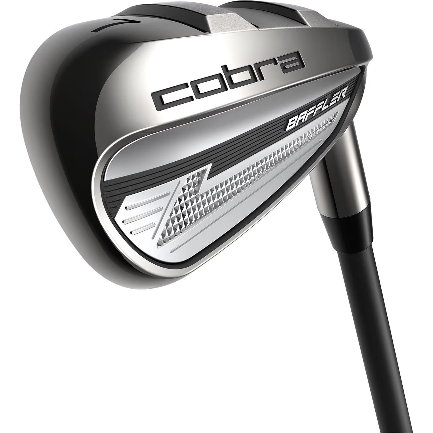 Cobra BAFFLER Black Silver hierros de grafito
