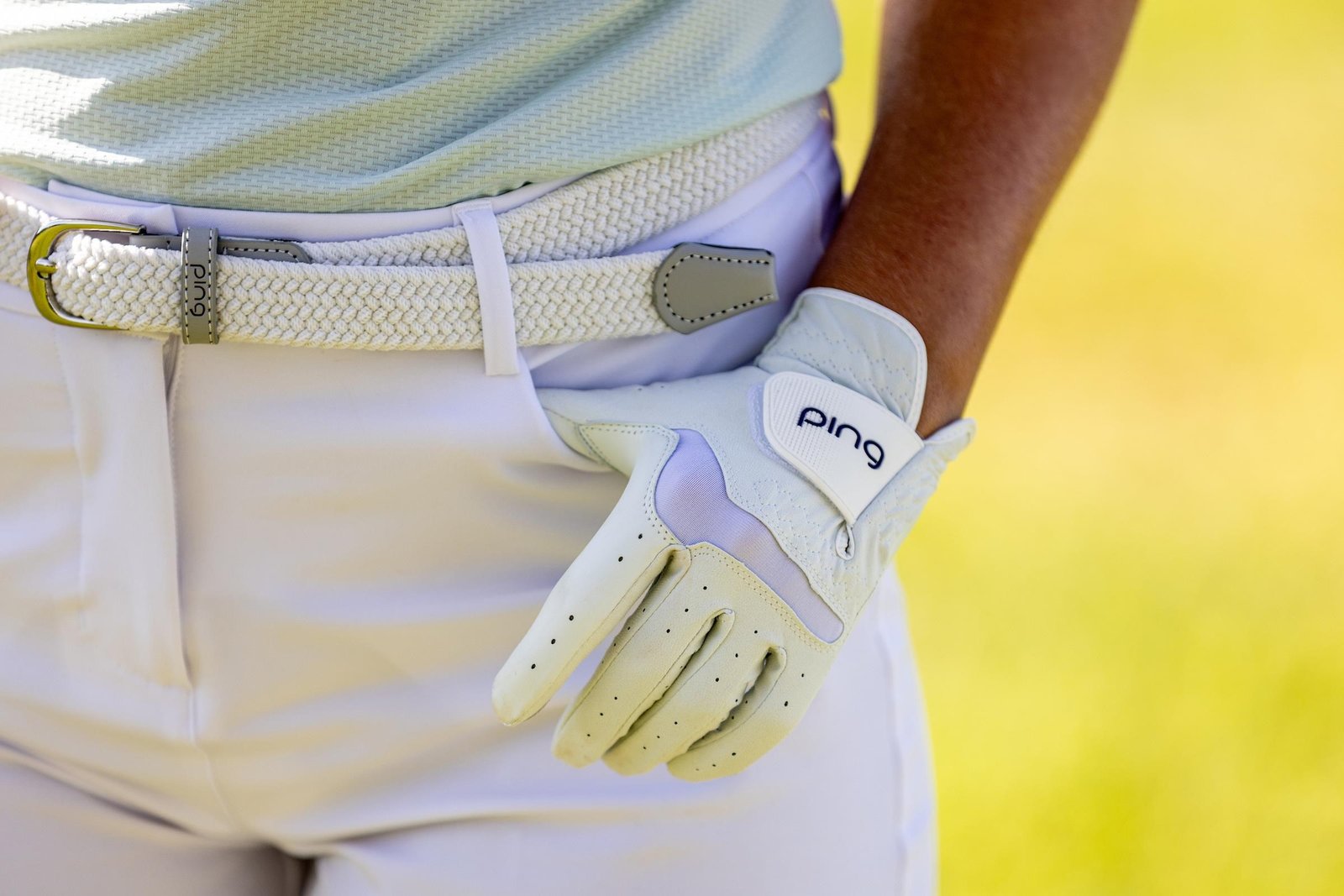 PING Sport G Le4 guante de golf para mujer, blanco