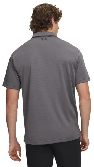 Under Armour Tech polo de hombre, grafito/negro
