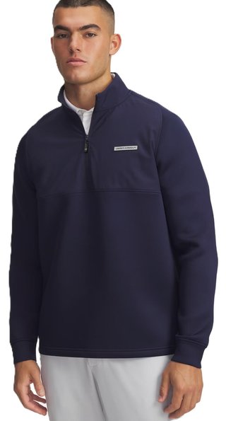 Under Armour Drive Pro Hybrid Half Zip sudadera de hombre, midnight navy/black