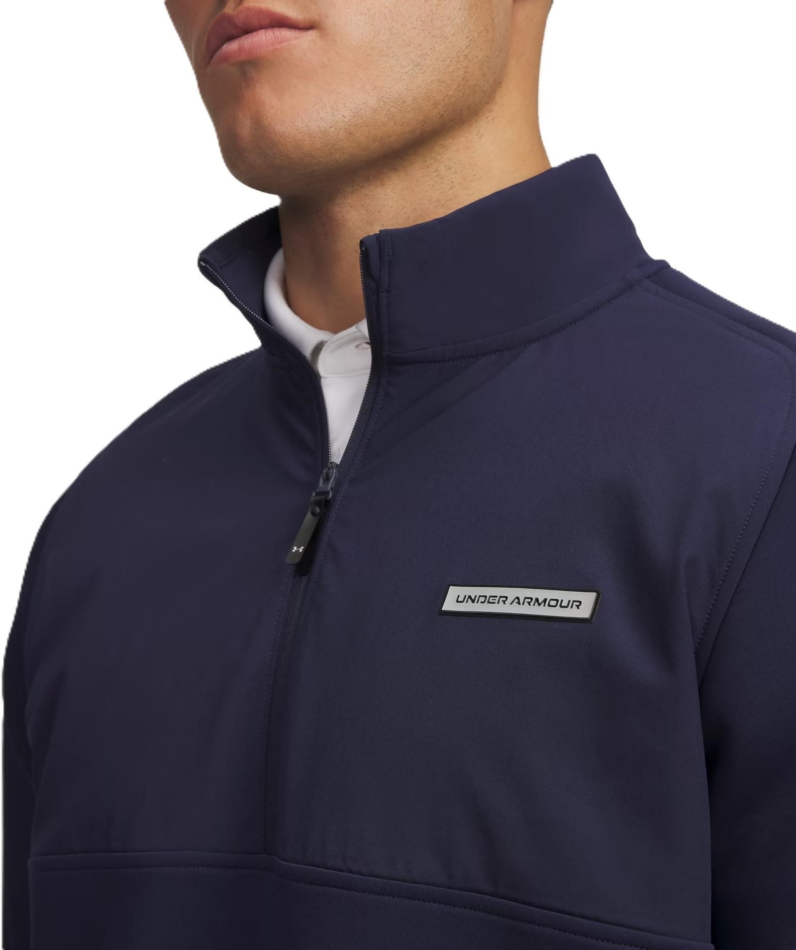 Under Armour Drive Pro Hybrid Half Zip sudadera de hombre, midnight navy/black
