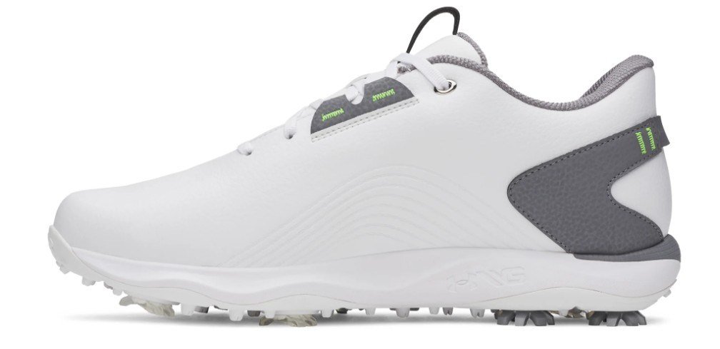 Under Armour Drive Fade 2 zapatos de golf para hombre, blancos