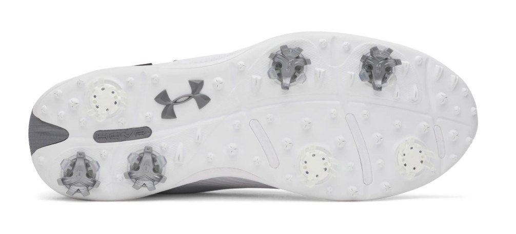 Under Armour Drive Fade 2 zapatos de golf para hombre, blancos