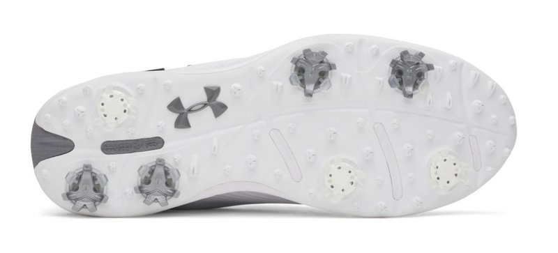 Under Armour Drive Fade 2 zapatos de golf para hombre, blancos