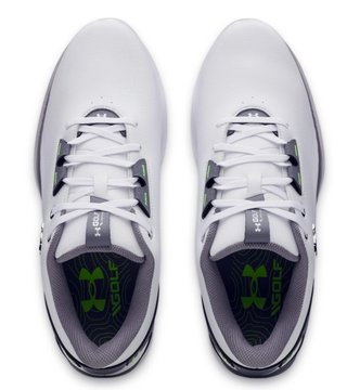Under Armour Drive Fade 2 zapatos de golf para hombre, blancos