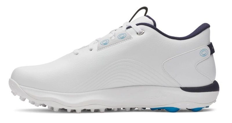 Under Armour Drive Fade 2 Spikeless zapatos de golf para hombre, blancos