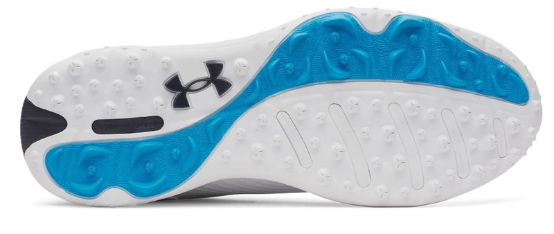 Under Armour Drive Fade 2 Spikeless zapatos de golf para hombre, blancos