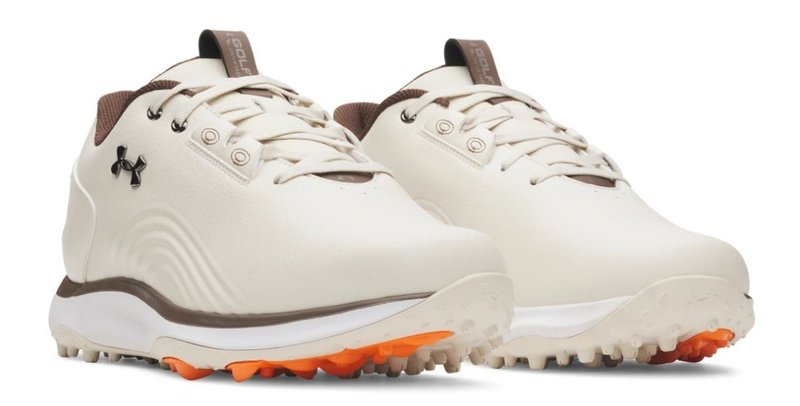 Under Armour Drive Fade 2 Spikeless zapatos de golf para hombre, beige