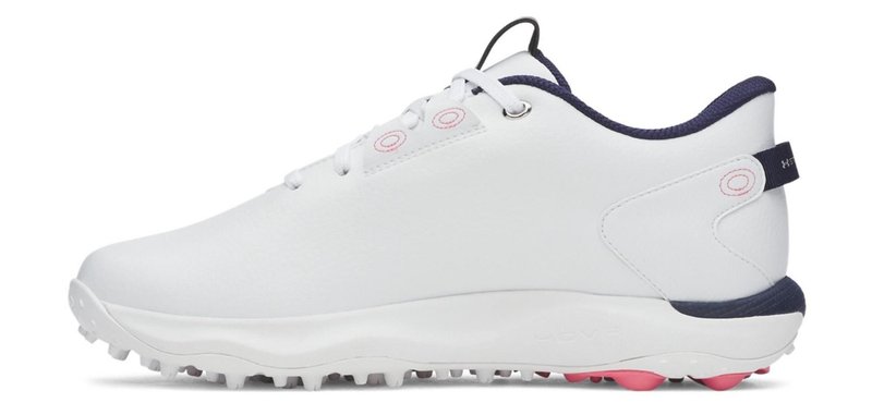 Under Armour Drive Fade 2 Spikeless zapatillas de golf para mujer, blancas