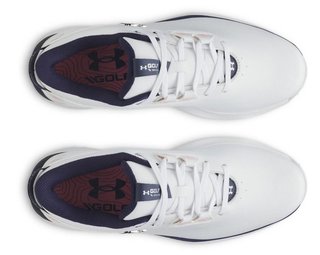 Under Armour Drive Fade 2 Spikeless zapatillas de golf para mujer, blancas