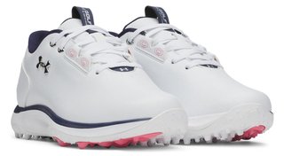 Under Armour Drive Fade 2 Spikeless zapatillas de golf para mujer, blancas