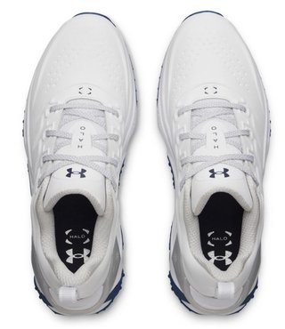Under Armour Halo Tour Spikeless zapatos de golf para hombre, blancos
