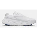 Under Armour Halo Hybrid SL zapatillas de golf de hombre, blancas