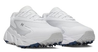 Under Armour Halo Hybrid SL zapatillas de golf de hombre, blancas