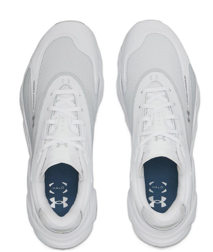 Under Armour Halo Hybrid SL zapatillas de golf de hombre, blancas