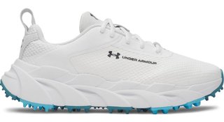Under Armour Halo Tour Hybrid Spikeless zapatillas de golf mujer, blancas