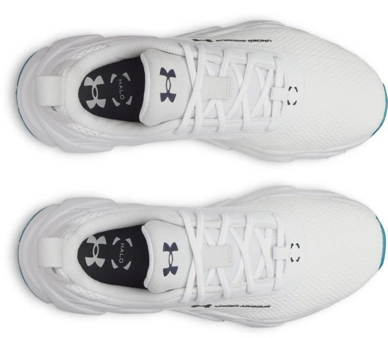 Under Armour Halo Tour Hybrid Spikeless zapatillas de golf mujer, blancas