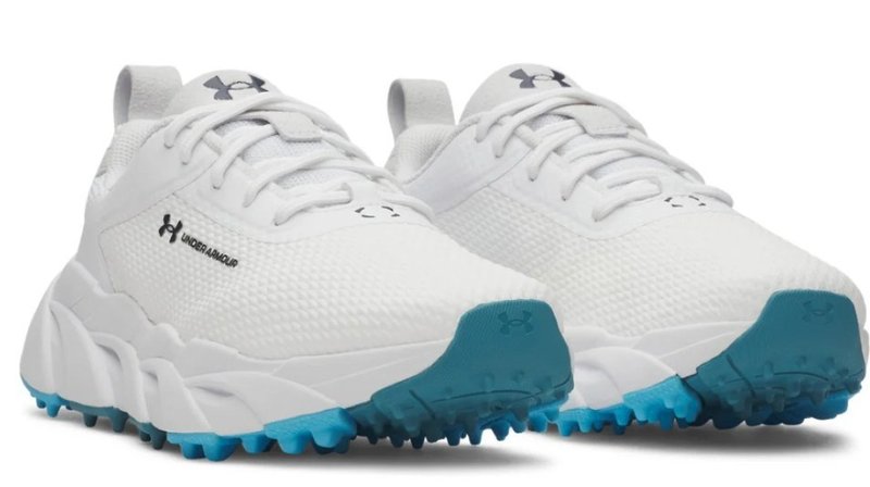 Under Armour Halo Tour Hybrid Spikeless zapatillas de golf mujer, blancas