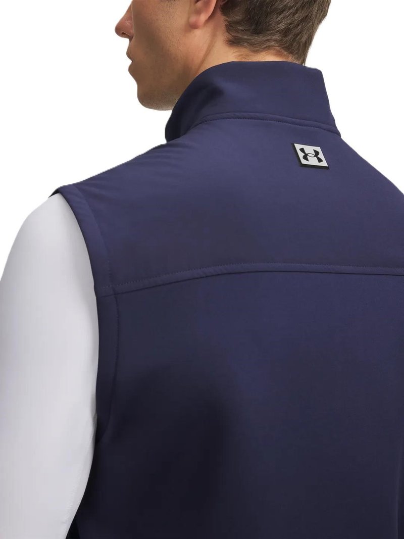 Under Armour Drive Pro Hybrid chaqueta sin mangas para hombre, midnight navy