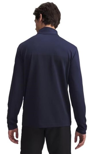 Under Armour Drive Lightweight 1/2 Zip sudadera de hombre, midnight navy/midnight navy fade heather/castlerock