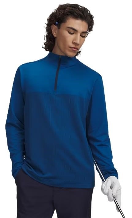 Under Armour Drive Lightweight 1/2 Zip sudadera de hombre, varsity blue/midnight navy