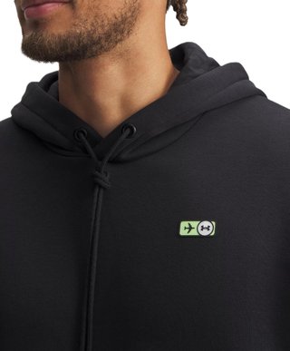 Under Armour Icon Golf Trip Hoodie sudadera de hombre, negra