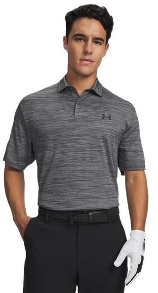 Under Armour Matchplay polo de hombre, castlerock/steel/black