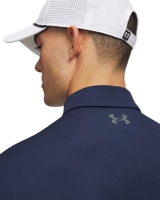 Under Armour Matchplay polo de hombre, academy/pitch gray