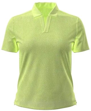 Under Armour Halo Bonded Jacquard polo de mujer, fade green