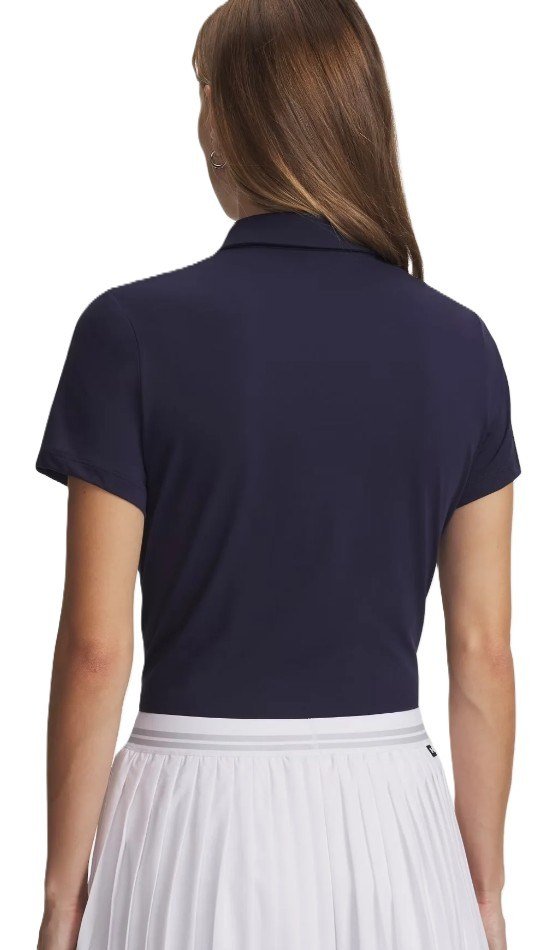 Under Armour Drive Short Sleeve polo de mujer, azul marino