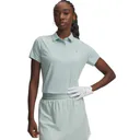 Under Armour Drive manga corta polo de mujer, azul esmalte