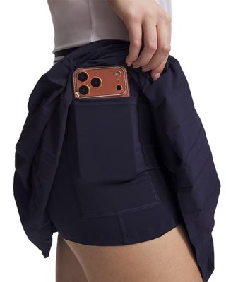 Under Armour Drive Pleated falda pantalón de mujer, midnight navy/white