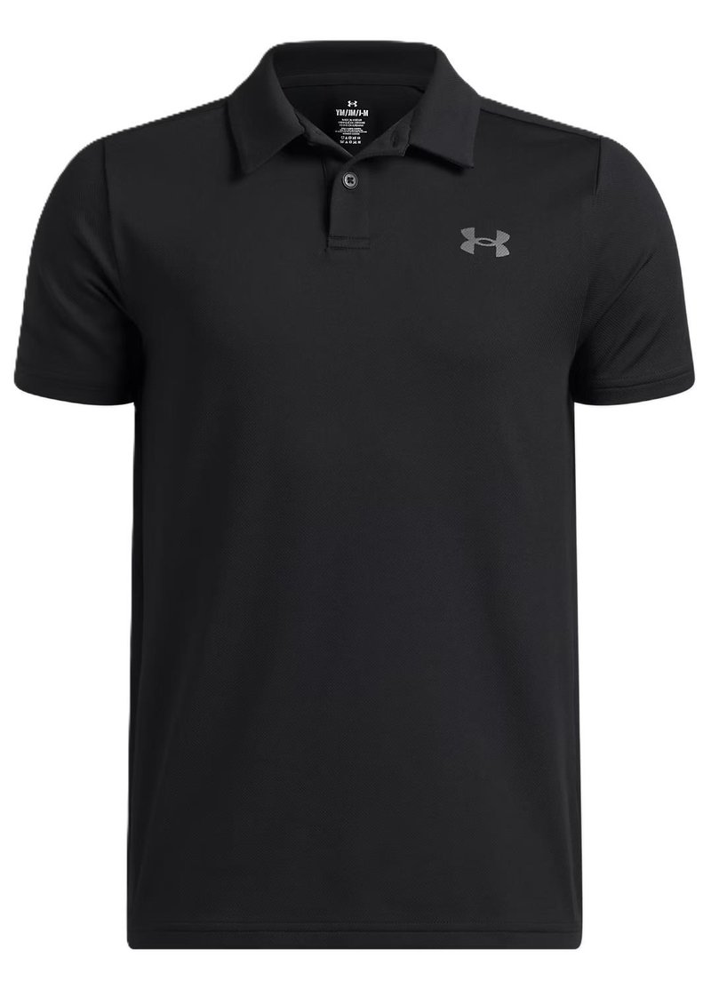 Under Armour Matchplay junior polo, negro/castlerock