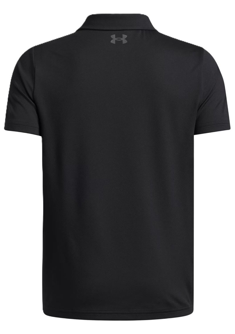 Under Armour Matchplay junior polo, negro/castlerock