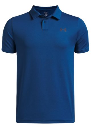 Under Armour Matchplay junior polo, azul universitario/azul marino